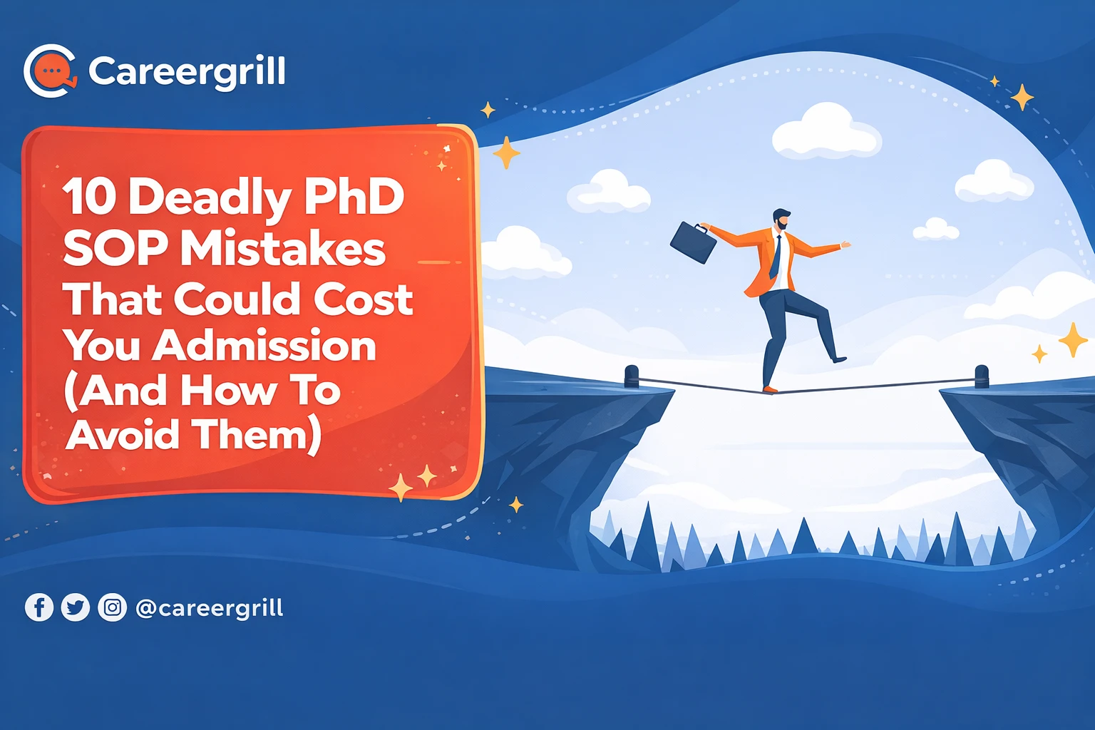 10 Deadly PhD SOP Mistakes That Could Cost You Admission (And How to Avoid Them)
