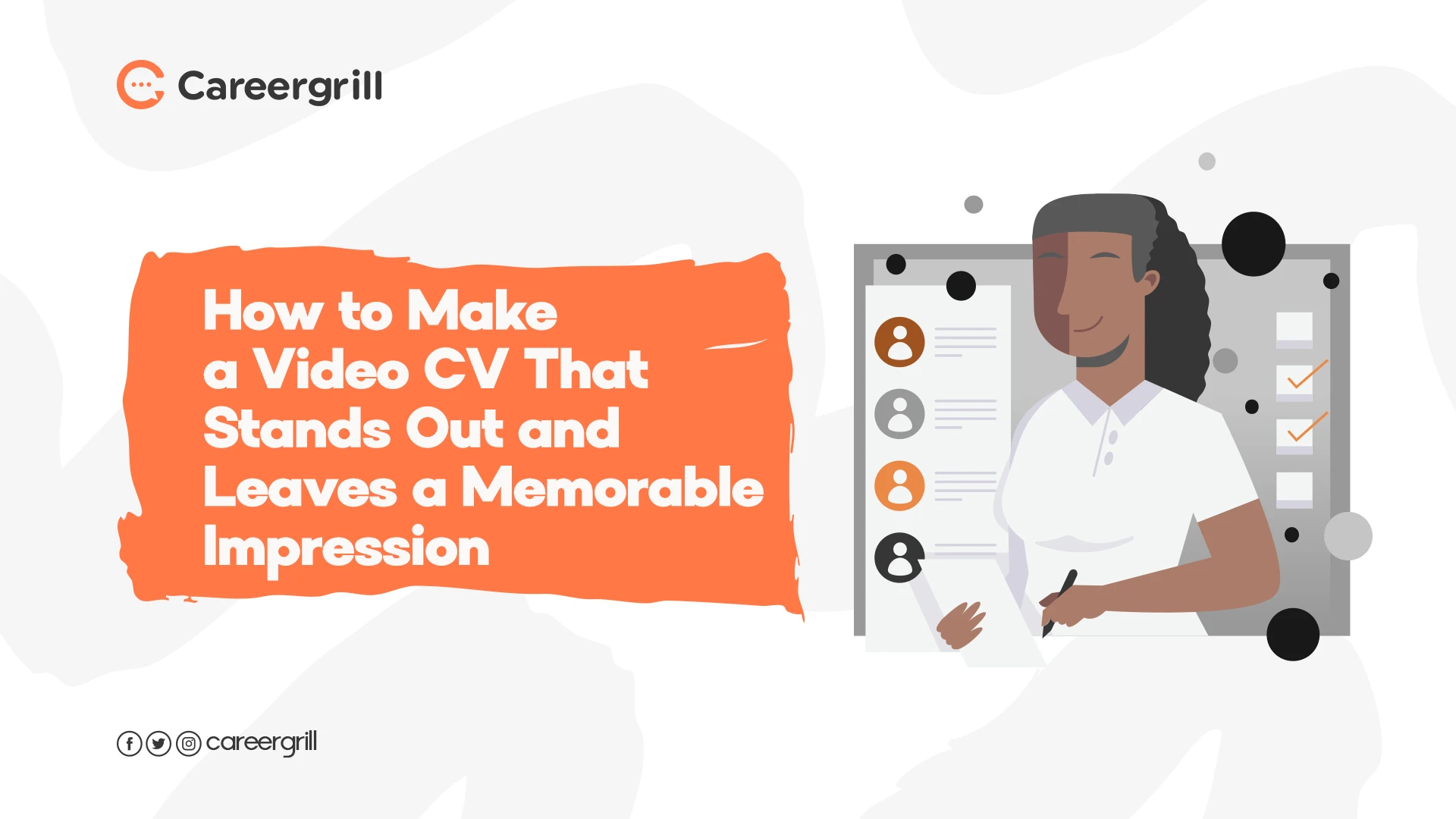 How to Make a Video CV That Stands Out and Leaves a Memorable Impression